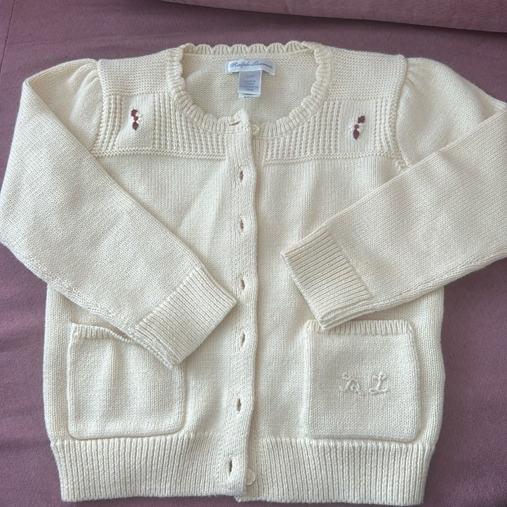 Ralph Lauren Toddler Cardigan